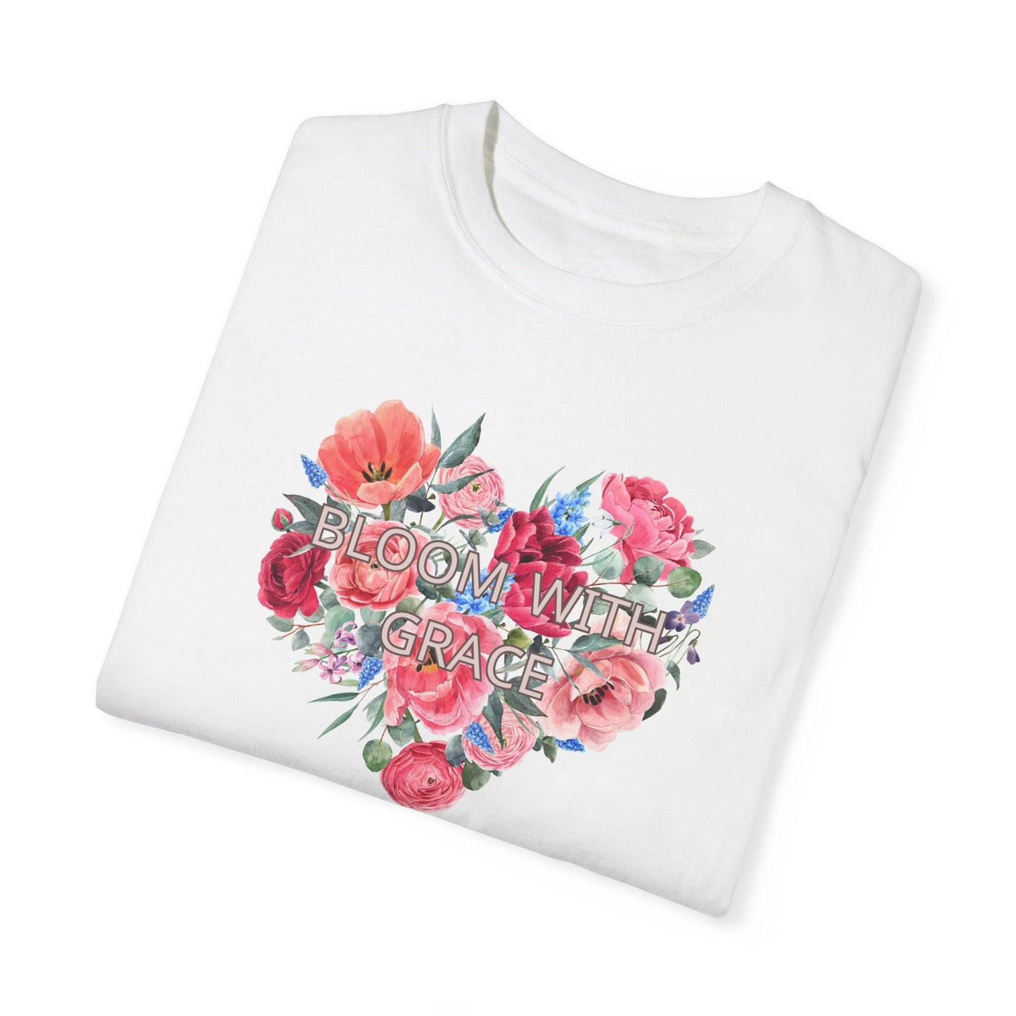 BLOOZH™ heart of flowers t-shirt